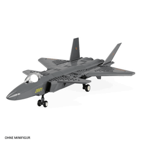 Wange Wange Constructor J-20 Heavy Stealth Fighter | Wange 4003